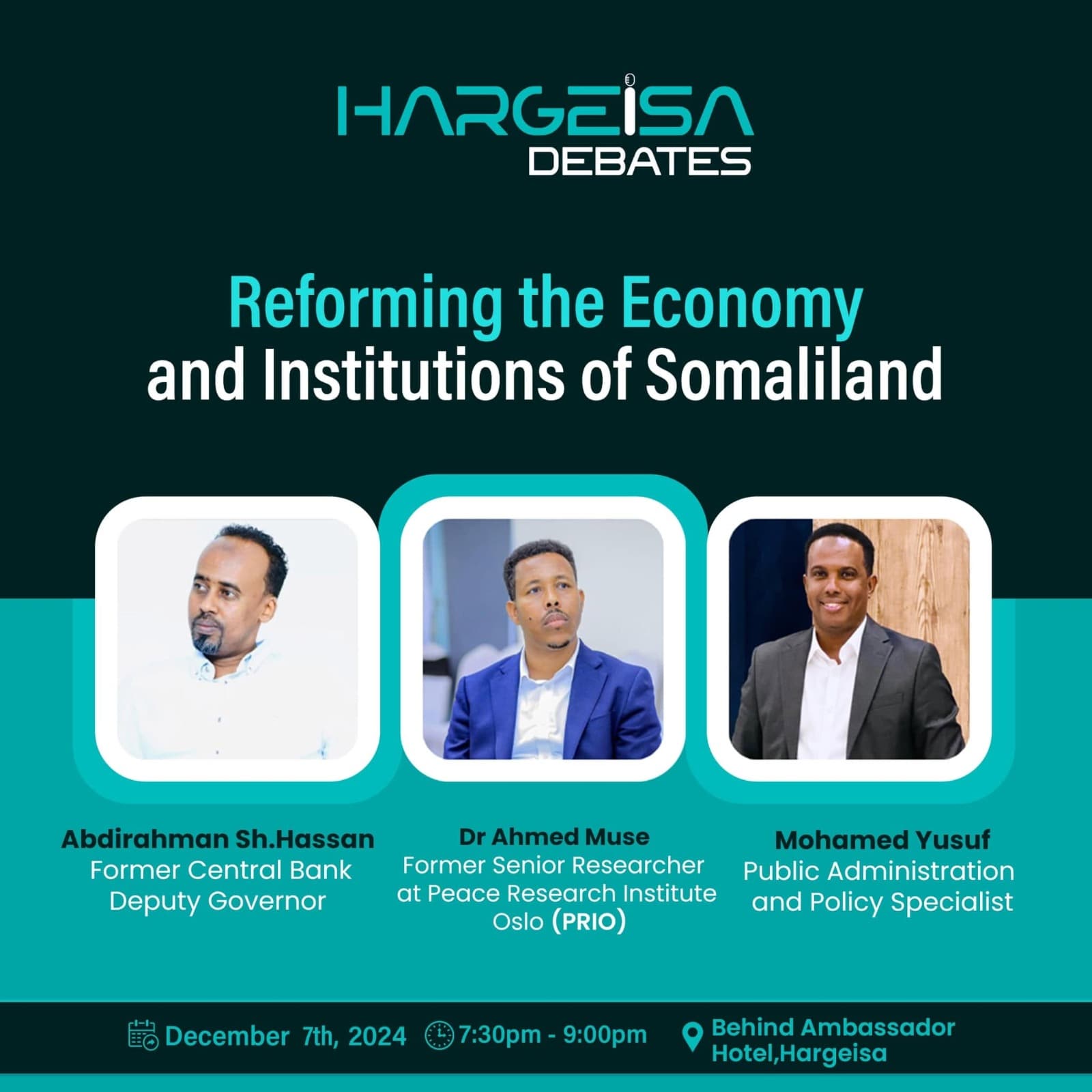 Reforming the Economy and Institutions of Somaliland