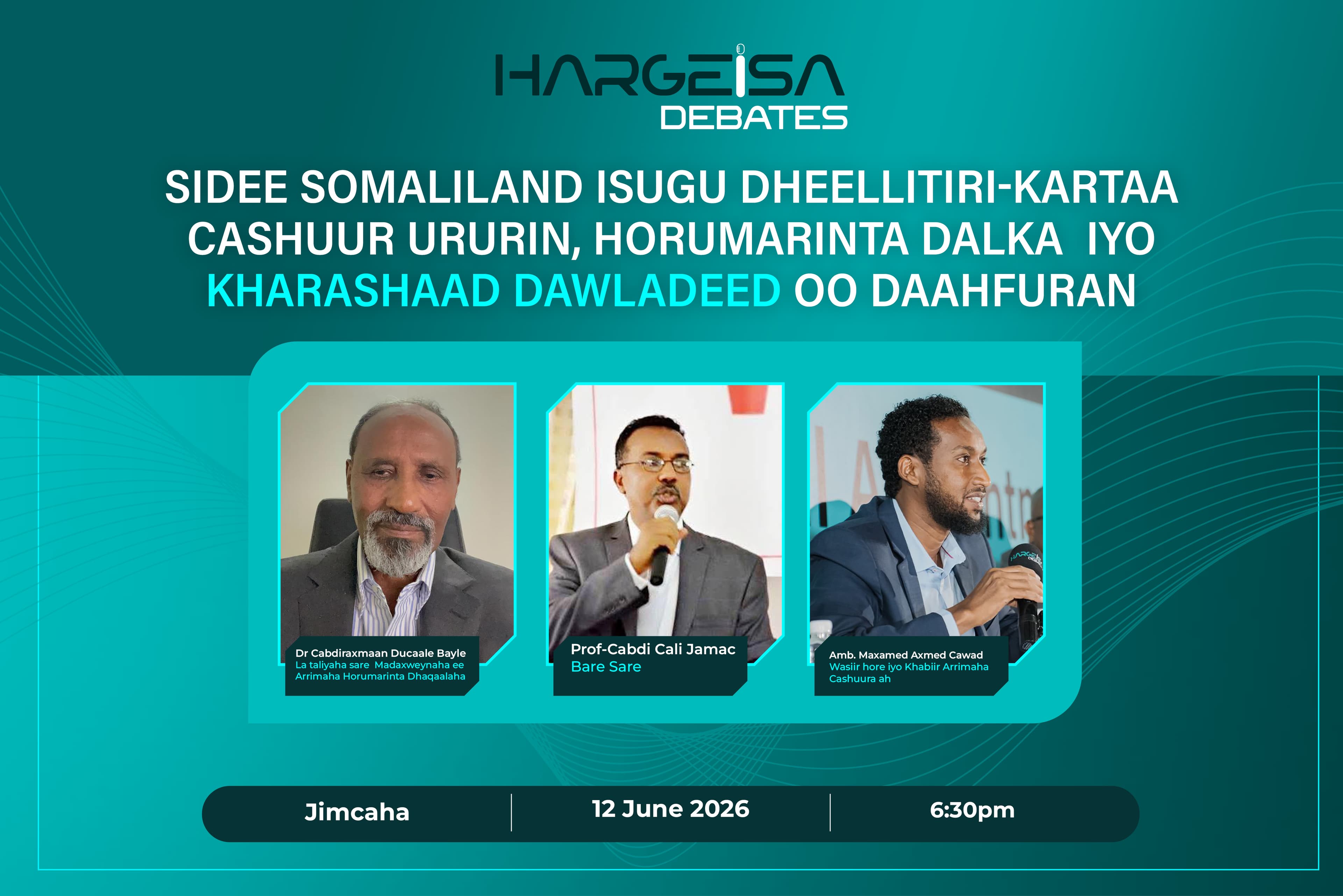 SIDEE SOMALILAND ISUGU DHEELITIRI-KARTAA CASHUUR URURIN, HORUMARINTA DALKA IYO KHARASHAAD DAWLADEED OO DAAHFURAN