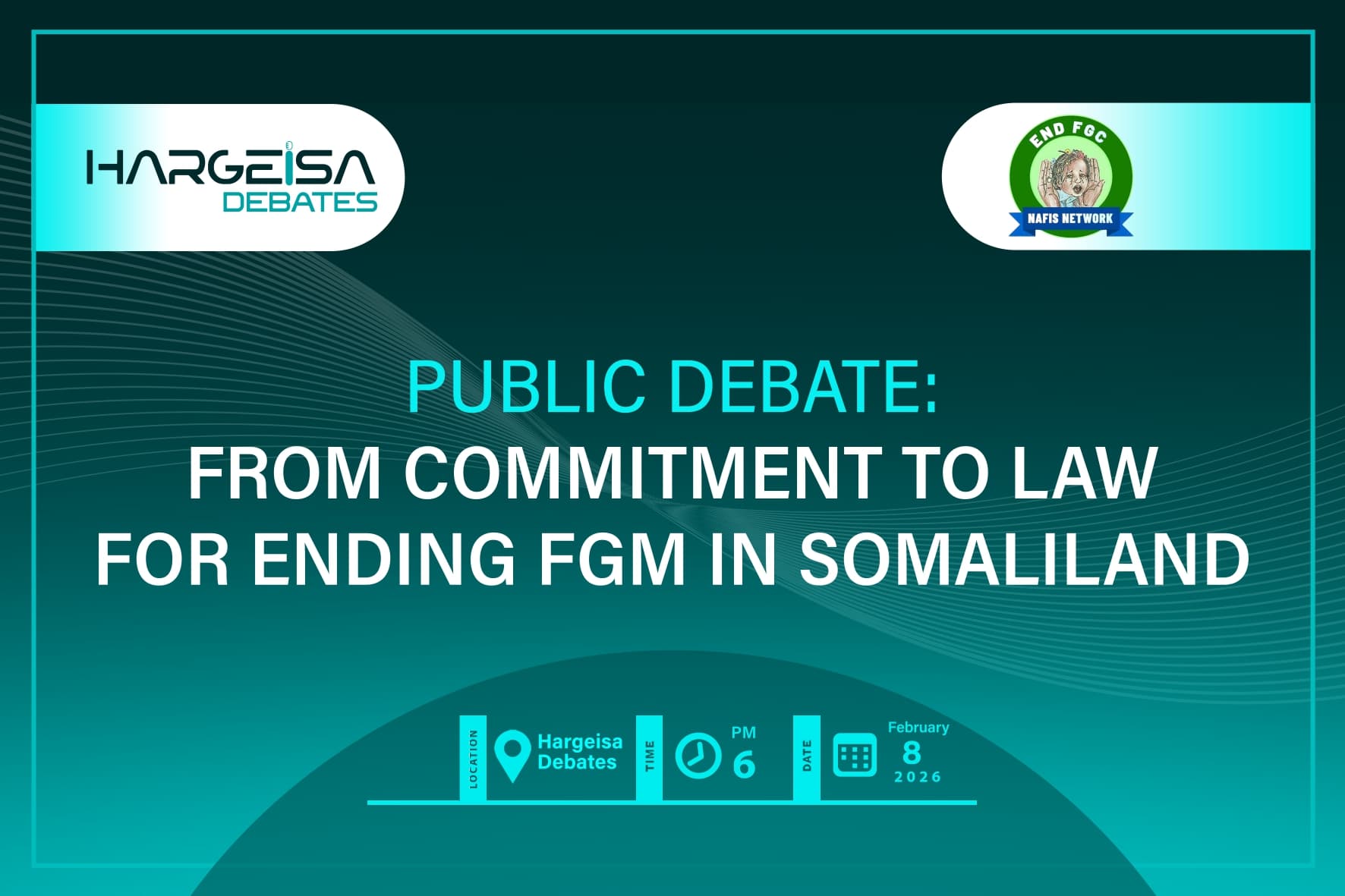 public Debate: From Commitment To Law For Ending FGM In Somaliland